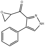 oxiran-2-yl-(4-phenyl-1H-pyrazol-5-yl)methanone Structural