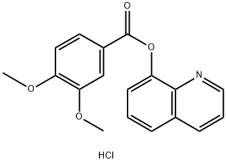 quinolin-8-yl 3,4-dimethoxybenzoate hydrochloride Structural