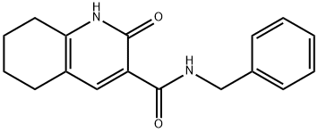 N-benzyl-2-oxo-5,6,7,8-tetrahydro-1H-quinoline-3-carboxamide Structural