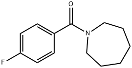 azepan-1-yl-(4-fluorophenyl)methanone Structural