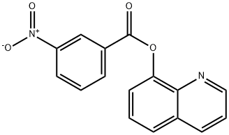 quinolin-8-yl 3-nitrobenzoate Structural