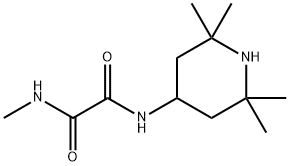 N-methyl-N'-(2,2,6,6-tetramethylpiperidin-4-yl)oxamide Structural