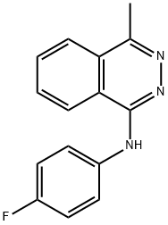 N-(4-fluorophenyl)-4-methylphthalazin-1-amine Structural