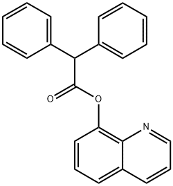 quinolin-8-yl 2,2-diphenylacetate Structural