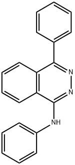 N,4-diphenylphthalazin-1-amine Structural