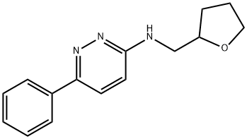 N-(oxolan-2-ylmethyl)-6-phenylpyridazin-3-amine Structural