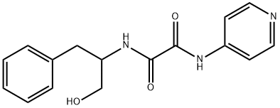 N'-(1-hydroxy-3-phenylpropan-2-yl)-N-pyridin-4-yloxamide Structural