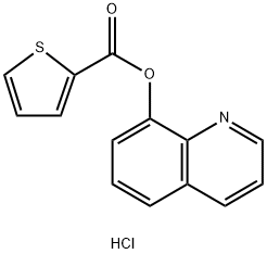 quinolin-8-yl thiophene-2-carboxylate hydrochloride Structural