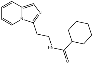 N-(2-imidazo[1,5-a]pyridin-3-ylethyl)cyclohexanecarboxamide Structural