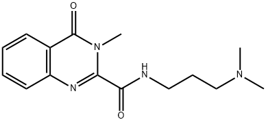 N-[3-(dimethylamino)propyl]-3-methyl-4-oxoquinazoline-2-carboxamide Structural