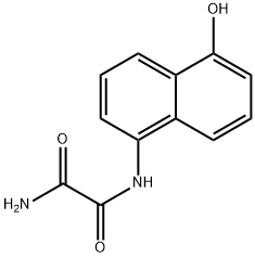 N'-(5-hydroxynaphthalen-1-yl)oxamide Structural