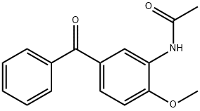 N-(5-benzoyl-2-methoxyphenyl)acetamide Structural