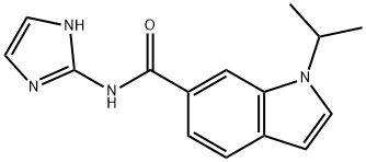 N-(1H-imidazol-2-yl)-1-propan-2-ylindole-6-carboxamide Structural