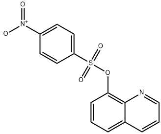 quinolin-8-yl 4-nitrobenzenesulfonate Structural