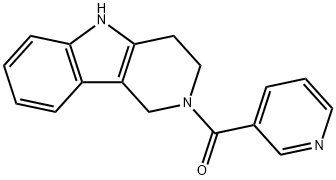 pyridin-3-yl(1,3,4,5-tetrahydropyrido[4,3-b]indol-2-yl)methanone Structural