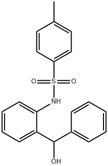 N-[2-[hydroxy(phenyl)methyl]phenyl]-4-methylbenzenesulfonamide Structural