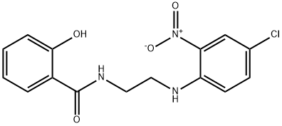 N-[2-(4-chloro-2-nitroanilino)ethyl]-2-hydroxybenzamide Structural