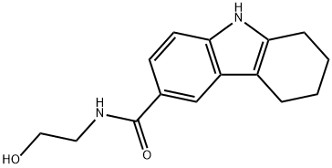 N-(2-hydroxyethyl)-6,7,8,9-tetrahydro-5H-carbazole-3-carboxamide Structural