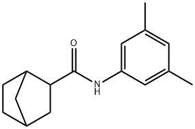 N-(3,5-dimethylphenyl)bicyclo[2.2.1]heptane-3-carboxamide Structural