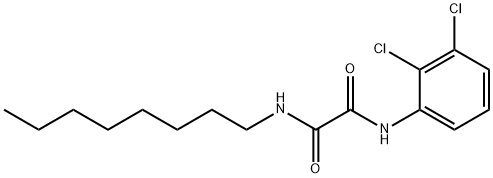 N'-(2,3-dichlorophenyl)-N-octyloxamide Structural