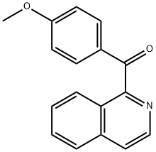 isoquinolin-1-yl-(4-methoxyphenyl)methanone Structural