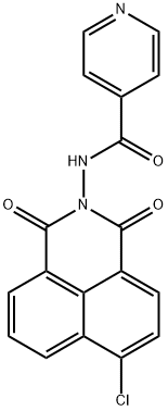 N-(6-chloro-1,3-dioxobenzo[de]isoquinolin-2-yl)pyridine-4-carboxamide Structural