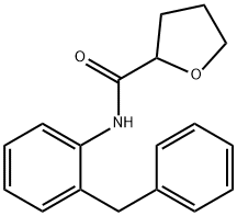 N-(2-benzylphenyl)oxolane-2-carboxamide Structural
