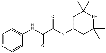 N'-pyridin-4-yl-N-(2,2,6,6-tetramethylpiperidin-4-yl)oxamide Structural