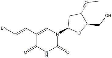 Uridine, 5-(2-bromoethenyl)-2'-deoxy-3'-O-methyl-, (E)- Structural