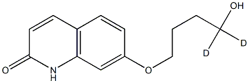 7-(4-Hydroxybutoxy-4,4-d2)-2(1H)-quinolinone