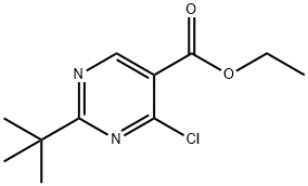 ethyl 2-tert-butyl-4-chloropyrimidine-5-carboxylate