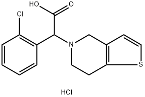 rac-Clopidogrel Carboxylic Acid Hydrochloride Structural