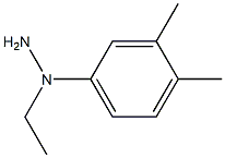 1-(1-(3,4-dimethylphenyl)ethyl)hydrazine Structural