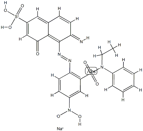 Acid blue 117 (C.I. 17055) Structural