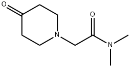 N,N-dimethyl-2-(4-oxopiperidin-1-yl)acetamide(WXC07947) Structural