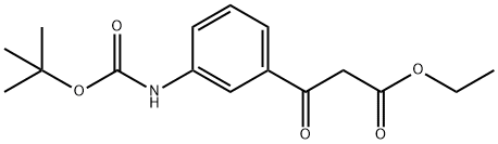 3-(3-TERT-BUTOXYCARBONYLAMINO-PHENYL)-3-OXO-PROPIONIC ACID ETHYL ESTER