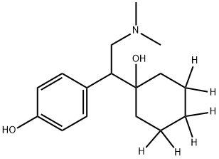 D,L-O-Desmethyl Venlafaxine-d6 Structural