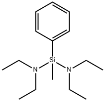Silanediamine, N,N,N',N'-tetraethyl-1-methyl-1-phenyl- Structural