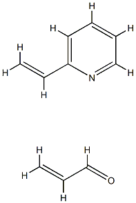 vinylpyridine-acrolein copolymer Structural