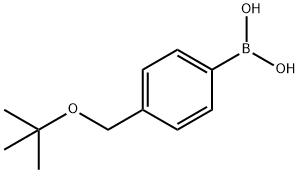 4-TERT-BUTOXYMETHYLPHENYLBORONIC ACID Structural