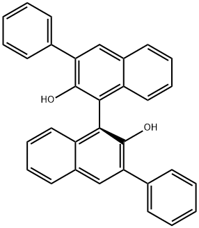 S-3,3'-Bis(phenyl)-1,1'-bi-2-naphthol Structural