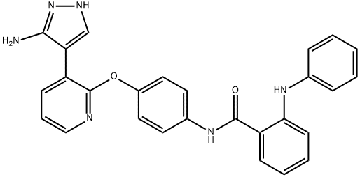 TIE-2 and Aurora inhibitor 1 Structural