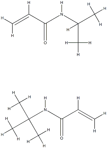 poly(N-isopropylacrylamide-N-tert-butylacrylamide)copolymer Structural