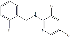 3,5-dichloro-N-[(2-fluorophenyl)methyl]pyridin-2-amine