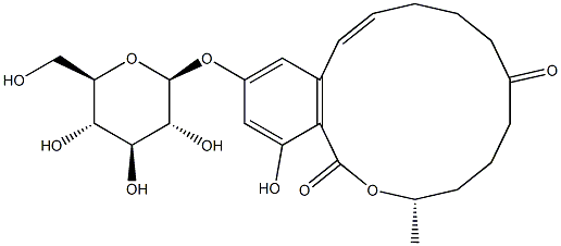 zearalenone-4-glucopyranoside Structural