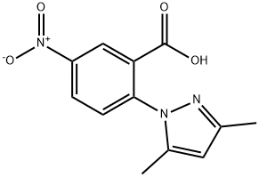 2-(3,5-dimethyl-1H-pyrazol-1-yl)-5-nitrobenzoic acid