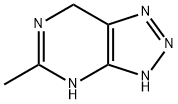 v-Triazolo[4,5-d]pyrimidine, 6,7-dihydro-5-methyl- (7CI,8CI) Structural