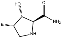 L-Ribonamide, 2,4,5-trideoxy-2,5-imino-4-methyl- (9CI) Structural