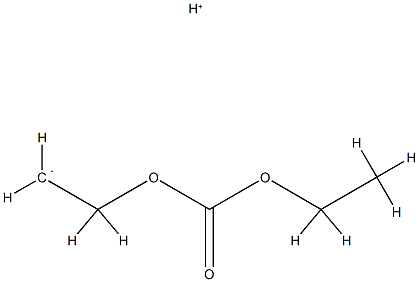 Ethyl,  2-[(ethoxycarbonyl)oxy]-,  conjugate  monoacid  (9CI) Structural