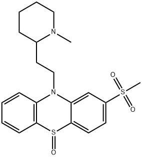 sulforidazine-5-sulfoxide Structural